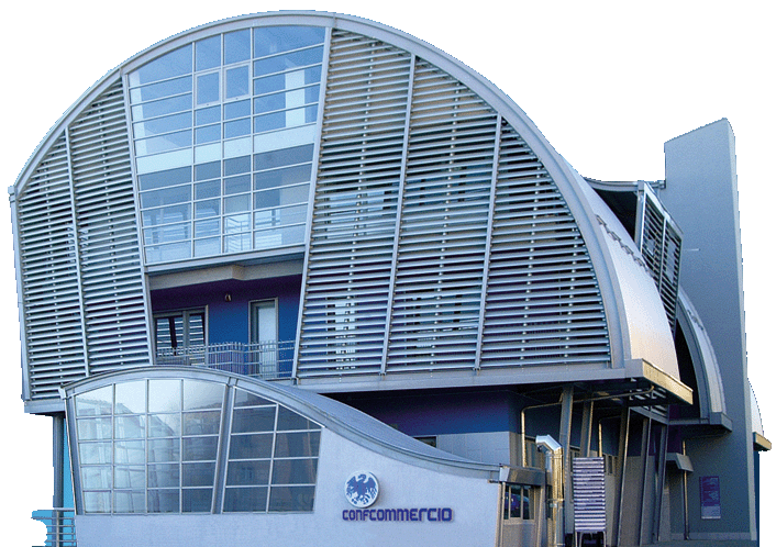 Edificio della sede Confcommercio di Cuneo